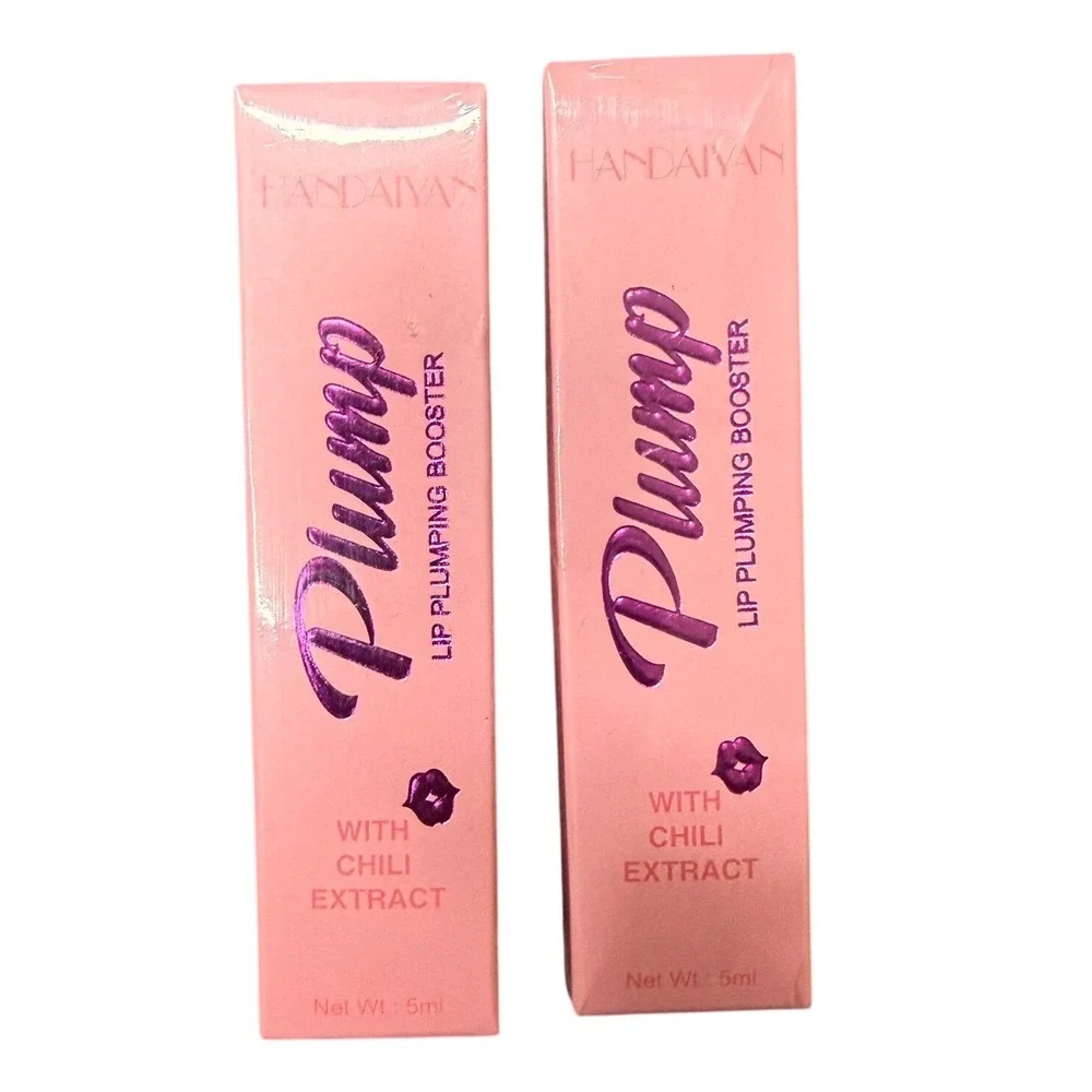 Set of 2 Lip Plumping Booster #01,‎ #06 EXP 10/2026 With Chili Extract